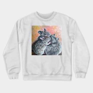 Degus Oil Painting Crewneck Sweatshirt